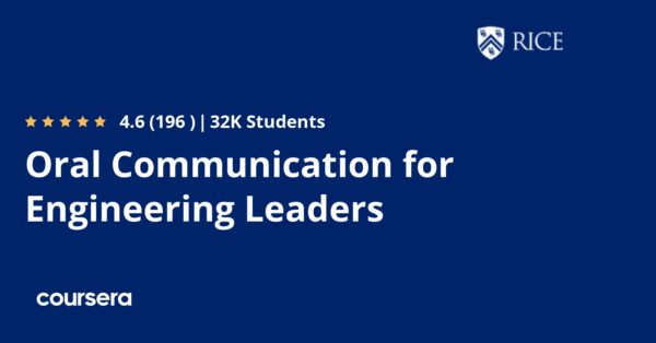 Oral Communication for Engineering Leaders