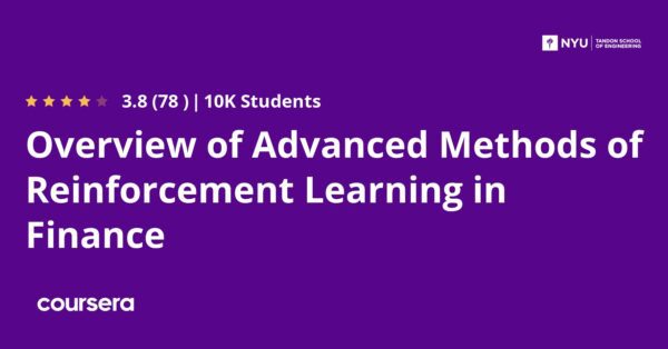 Overview of Advanced Methods of Reinforcement Learning in Finance