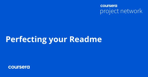Perfecting your Readme