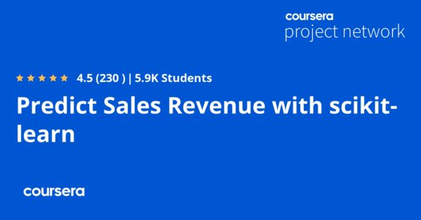 Predict Sales Revenue with scikit-learn