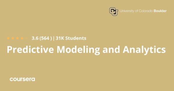 Predictive Modeling and Analytics