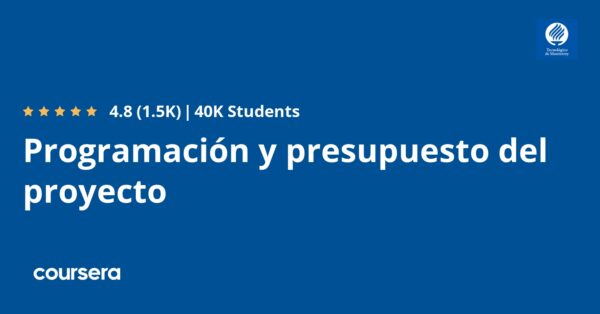 Programación y presupuesto del proyecto