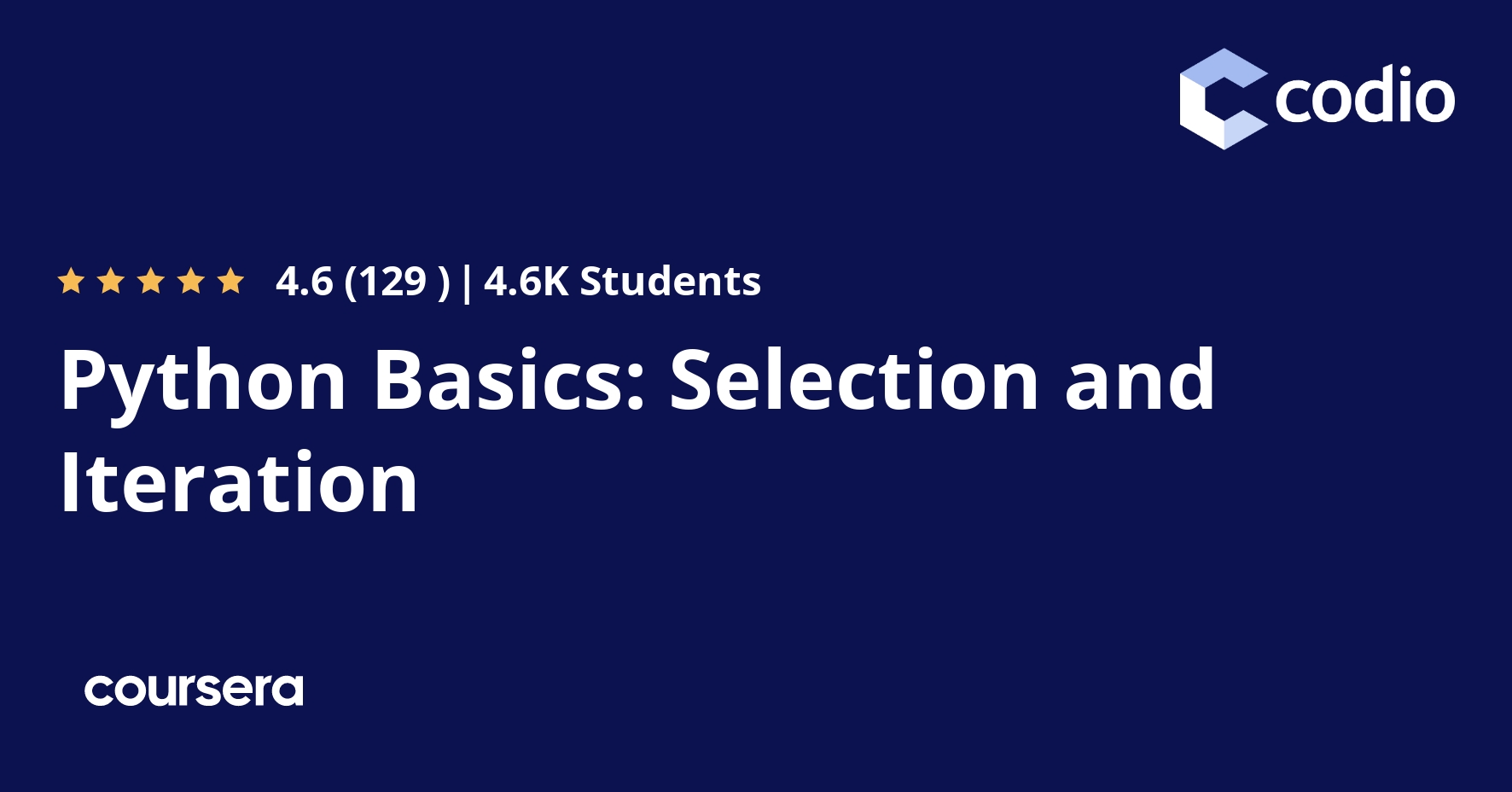 Python Basics Selection And Iteration Coursya 8811