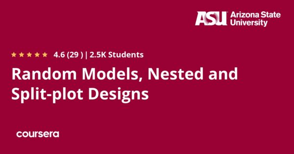 Random Models, Nested and Split-plot Designs