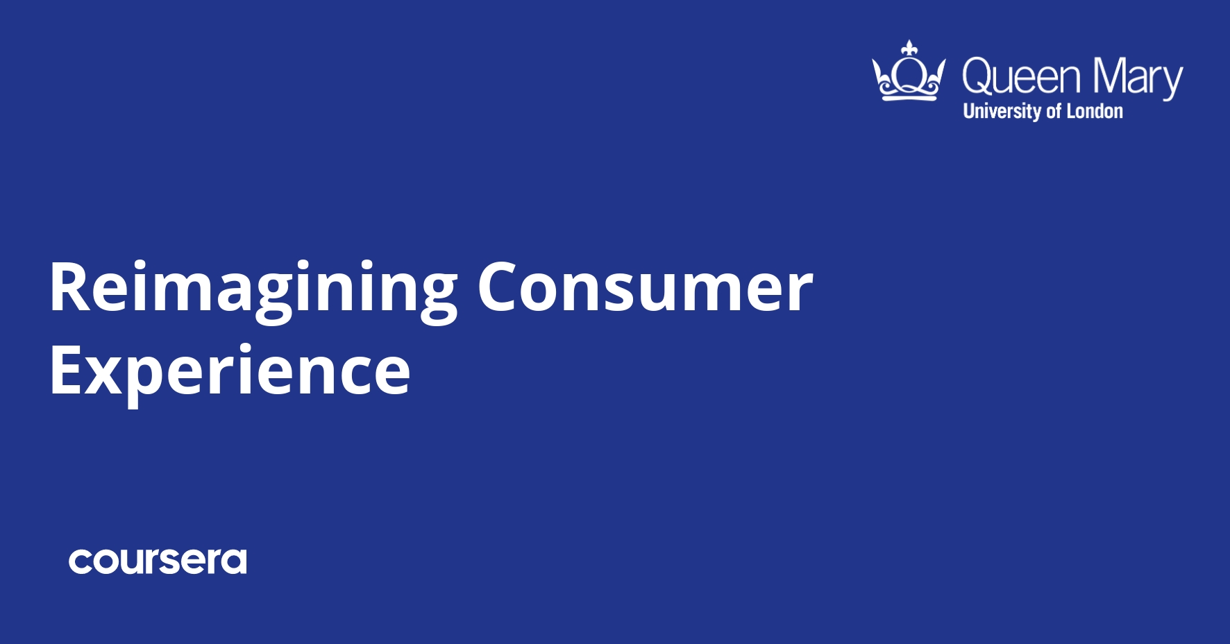 Reimagining Consumer Experience
