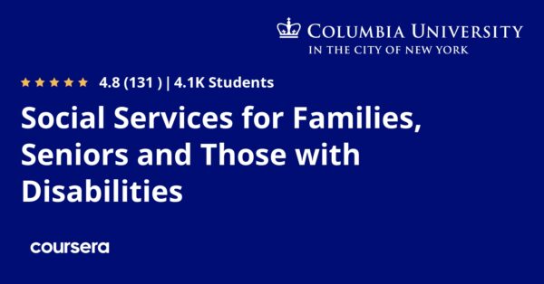 Social Services for Families, Seniors and Those with Disabilities