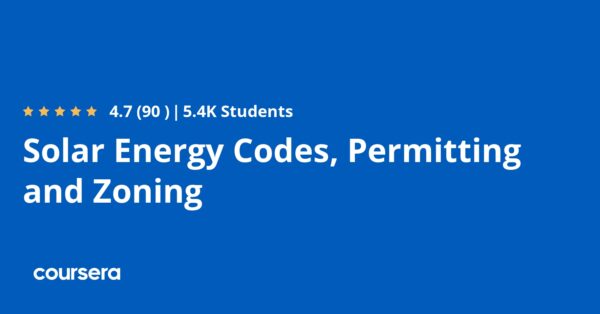 Solar Energy Codes, Permitting and Zoning