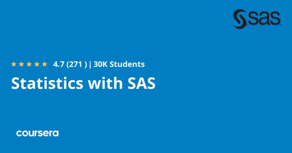 Statistics with SAS