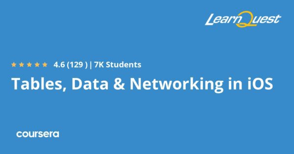 Tables, Data & Networking in iOS