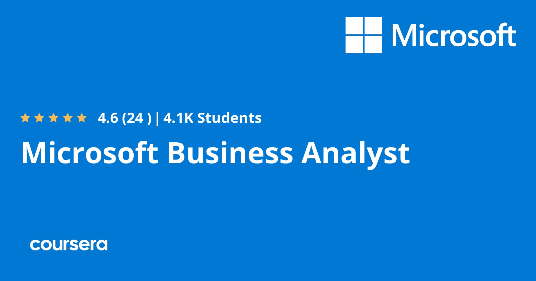 Microsoft Business Analyst