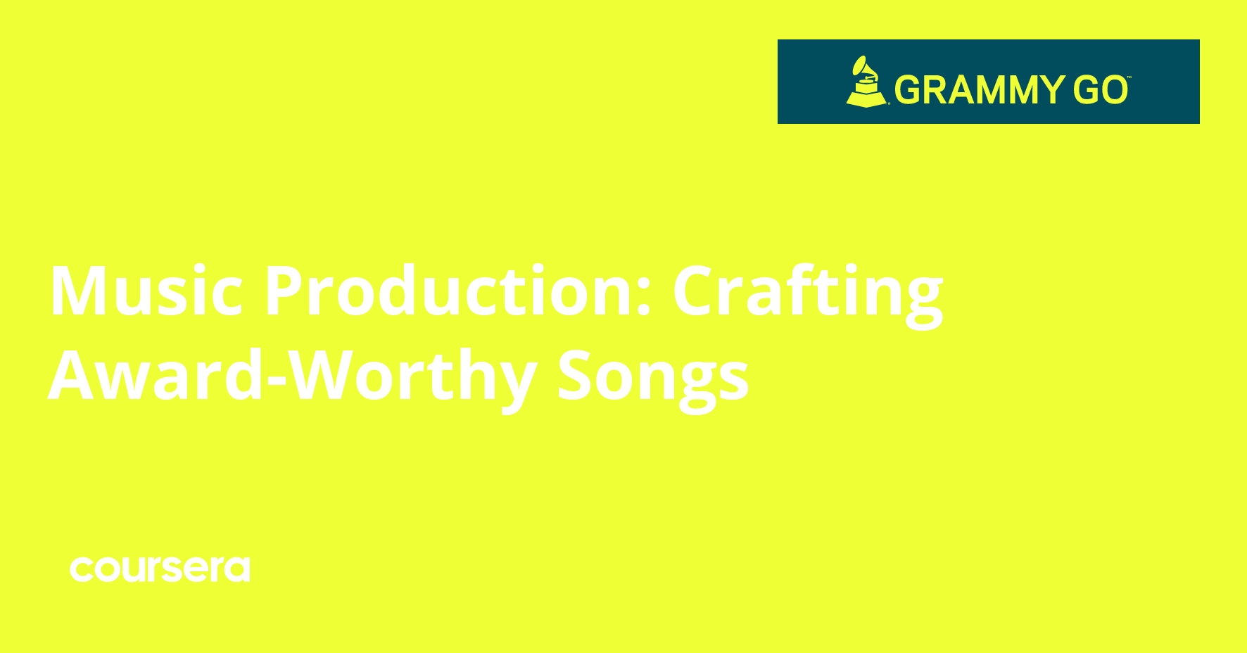 Music Production: Crafting Award-Worthy Songs