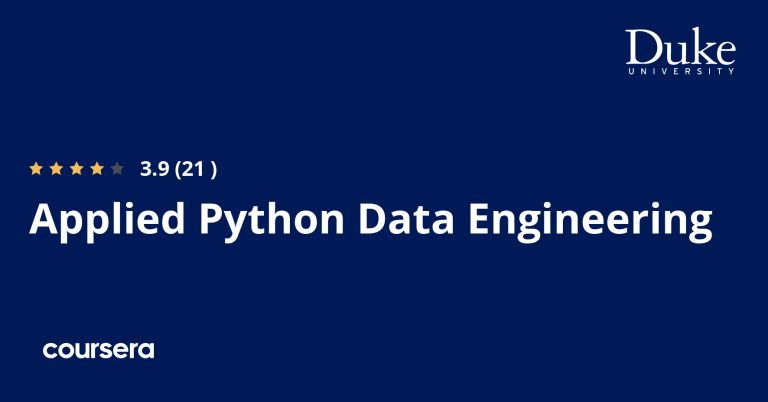 Applied Python Data Engineering