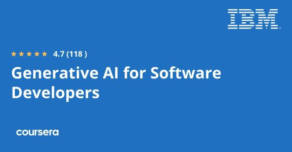 Generative AI for Software Developers