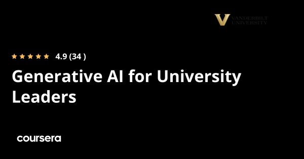 Generative AI for University Leaders