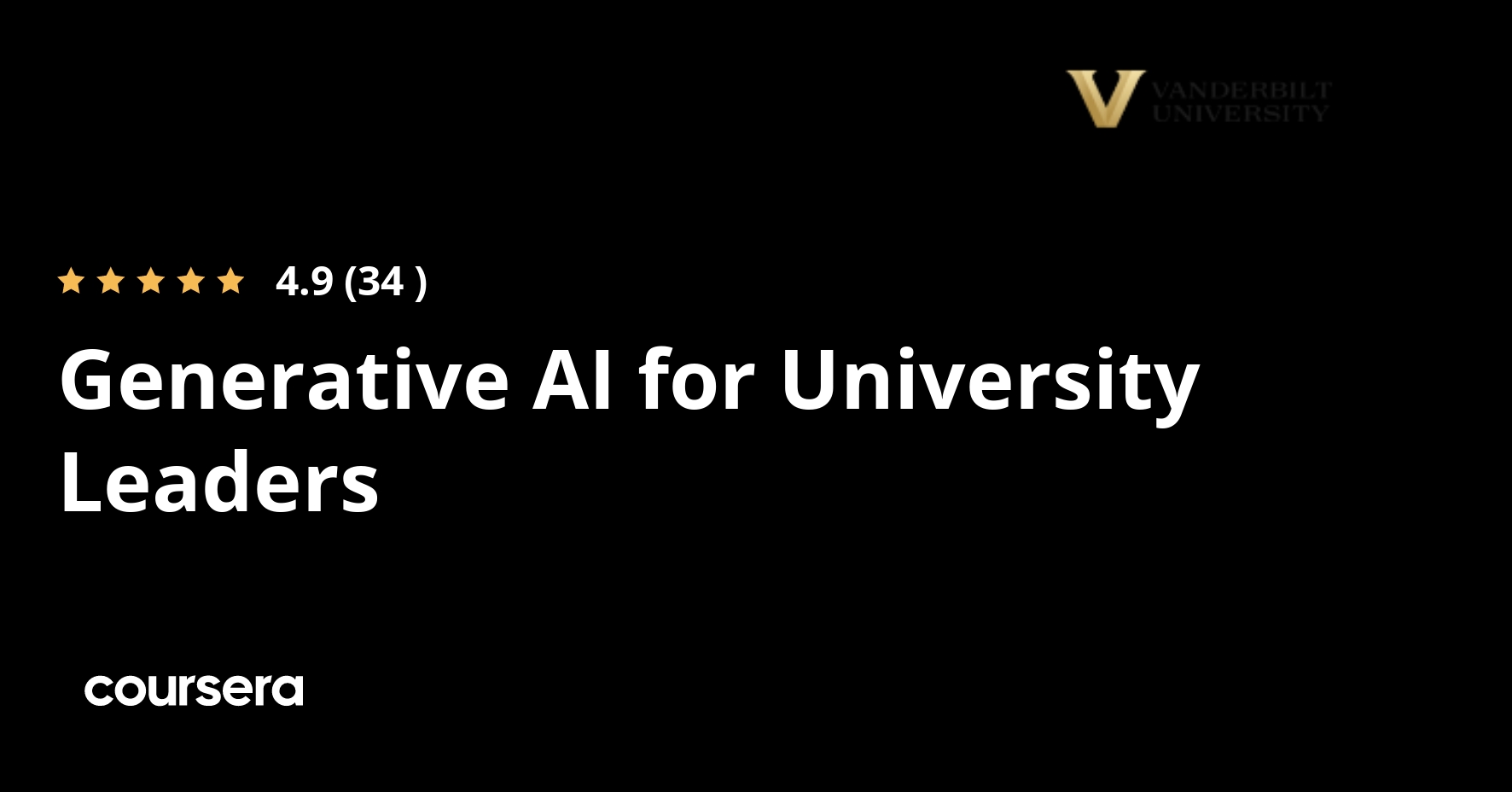 Generative AI for University Leaders