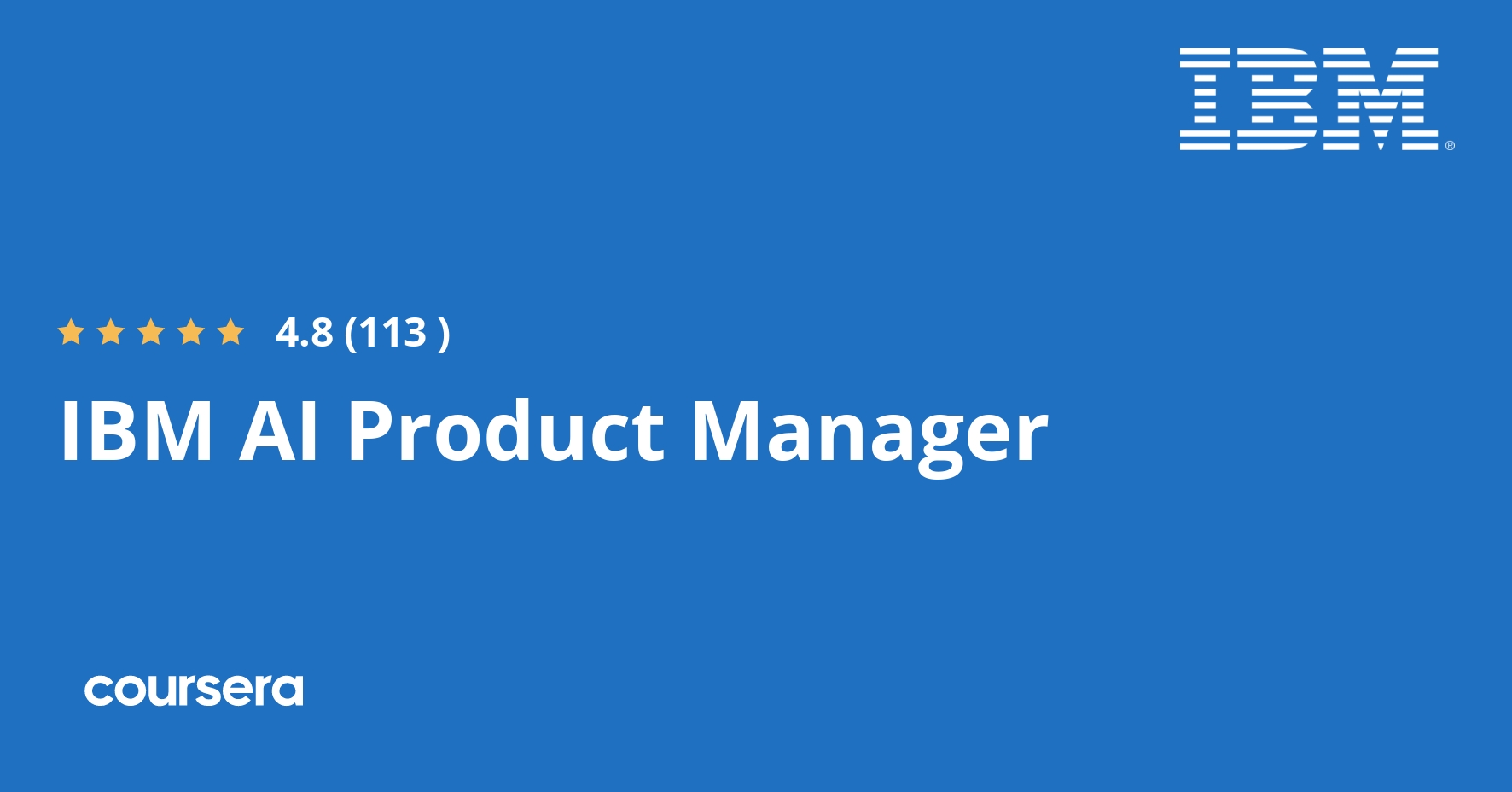 IBM AI Product Manager