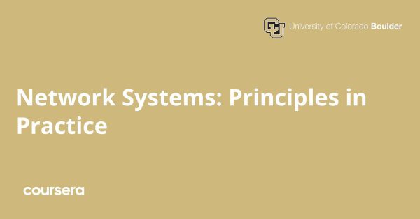 Network Systems: Principles in Practice