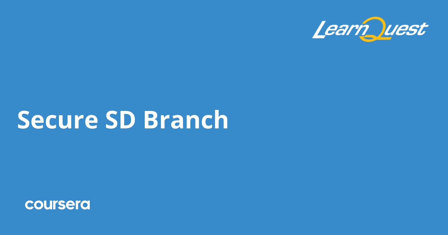 Secure SD Branch