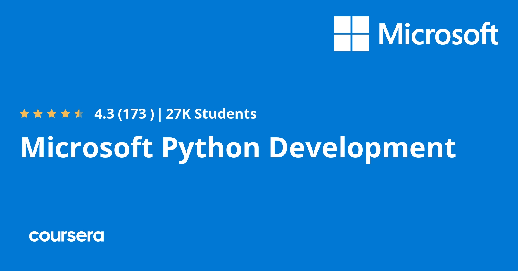 Microsoft Python Development