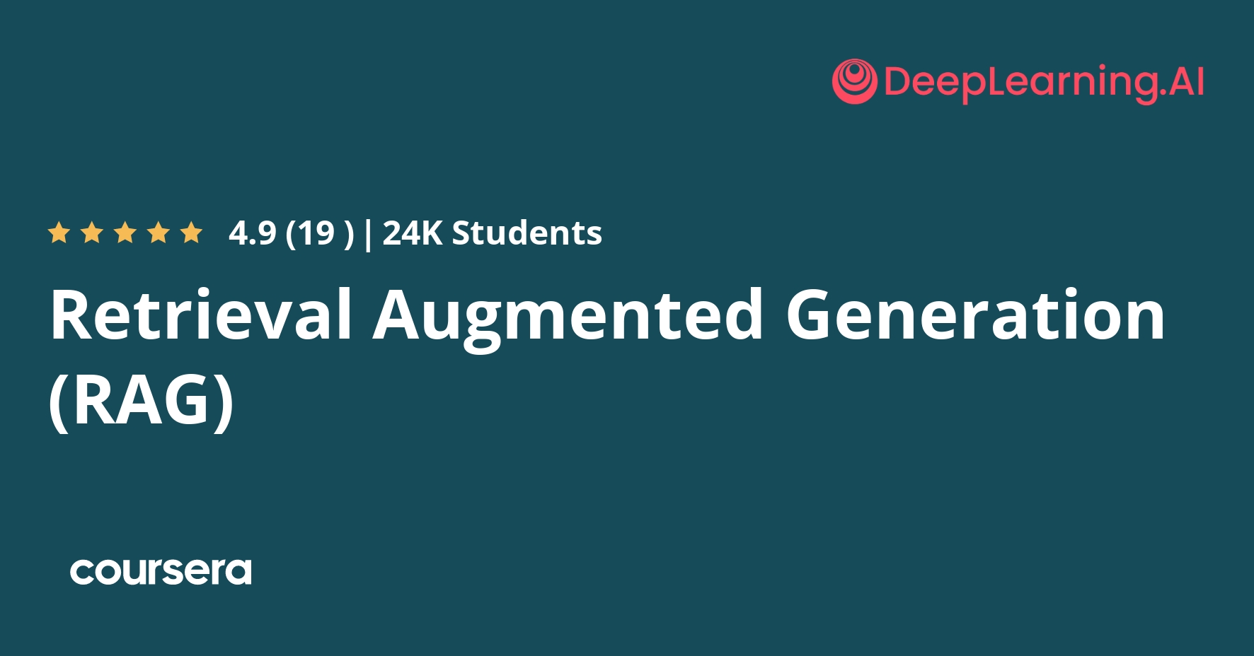 Retrieval Augmented Generation (RAG)