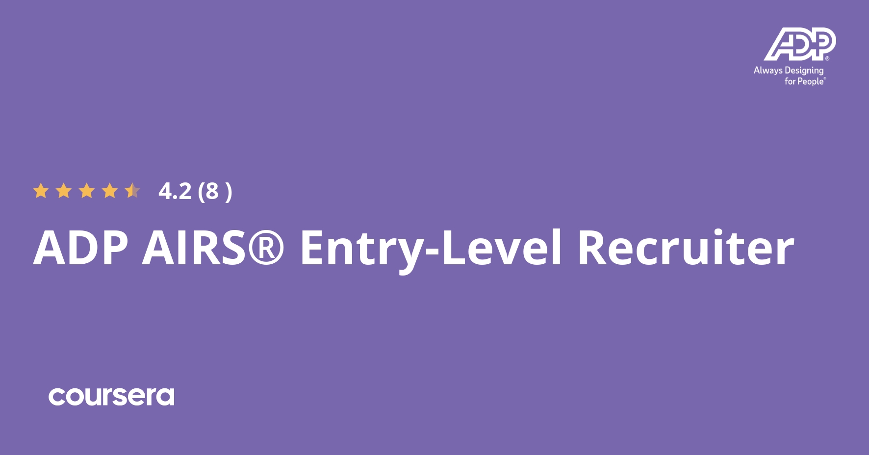 ADP AIRS® Entry-Level Recruiter