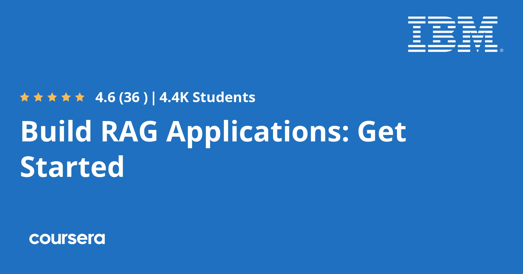 Build RAG Applications: Get Started