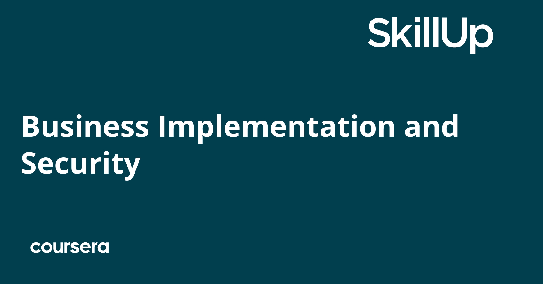 Business Implementation and Security