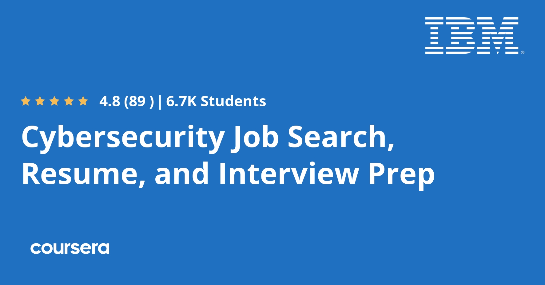 Cybersecurity Job Search, Resume, and Interview Prep