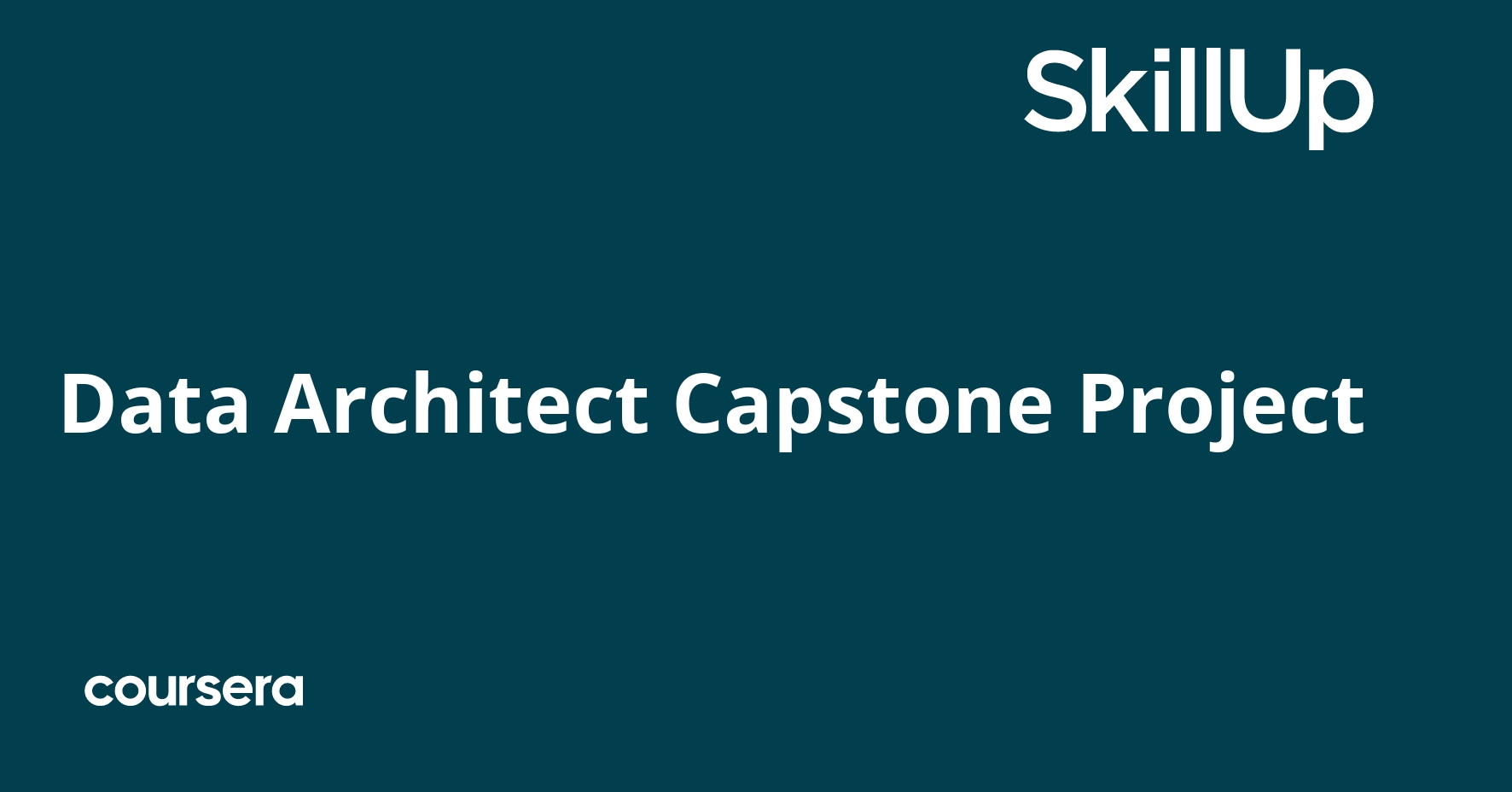 Data Architect Capstone Project