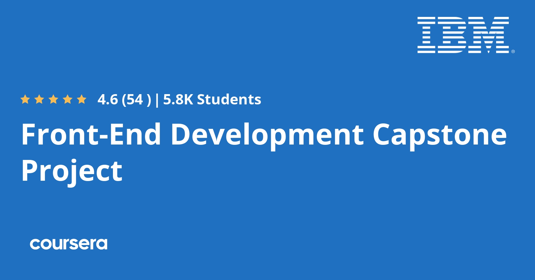 Front-End Development Capstone Project