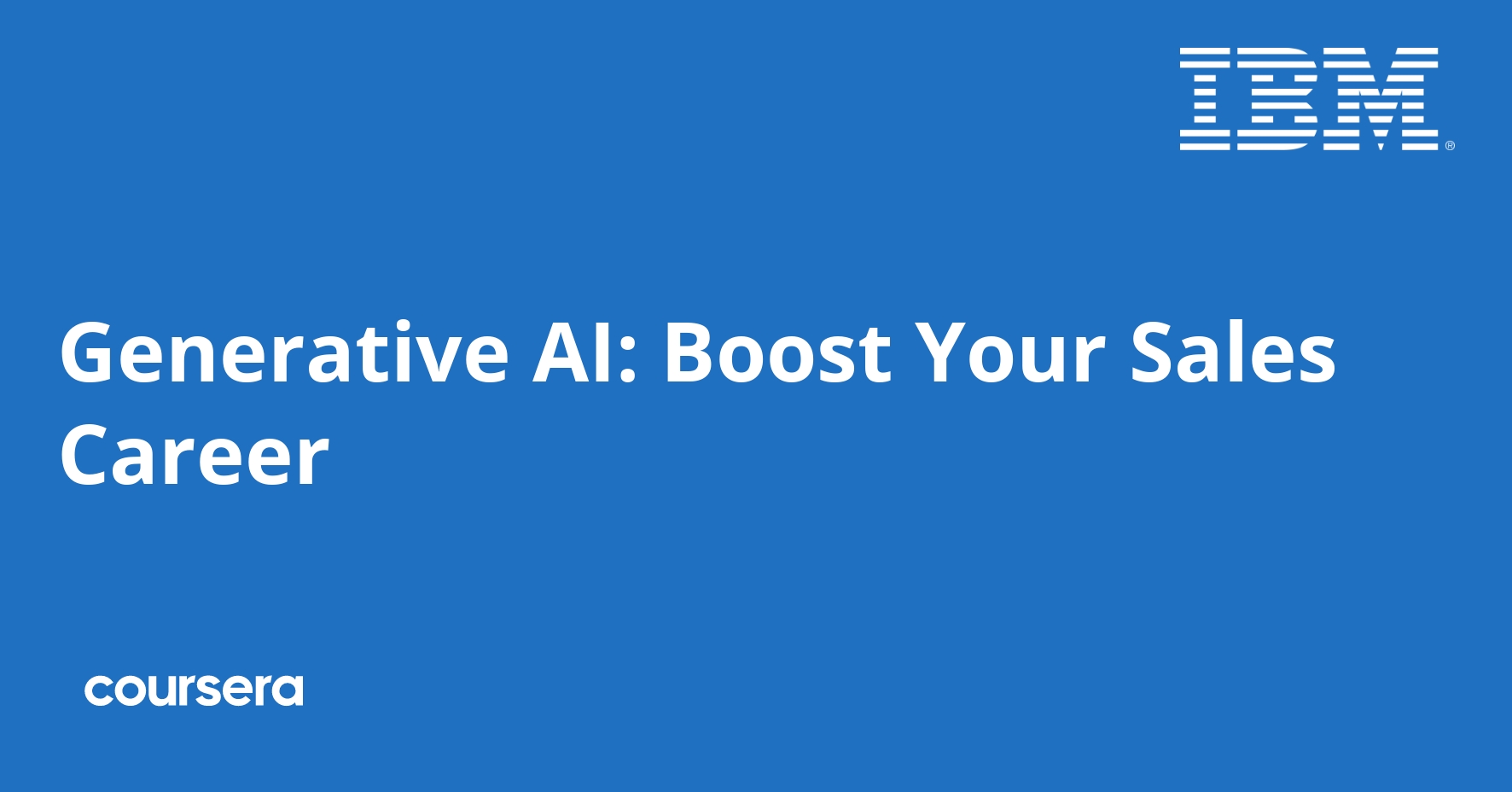 Generative AI: Boost Your Sales Career