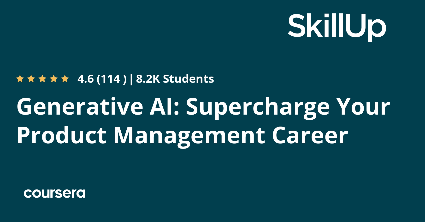 Generative AI: Supercharge Your Product Management Career