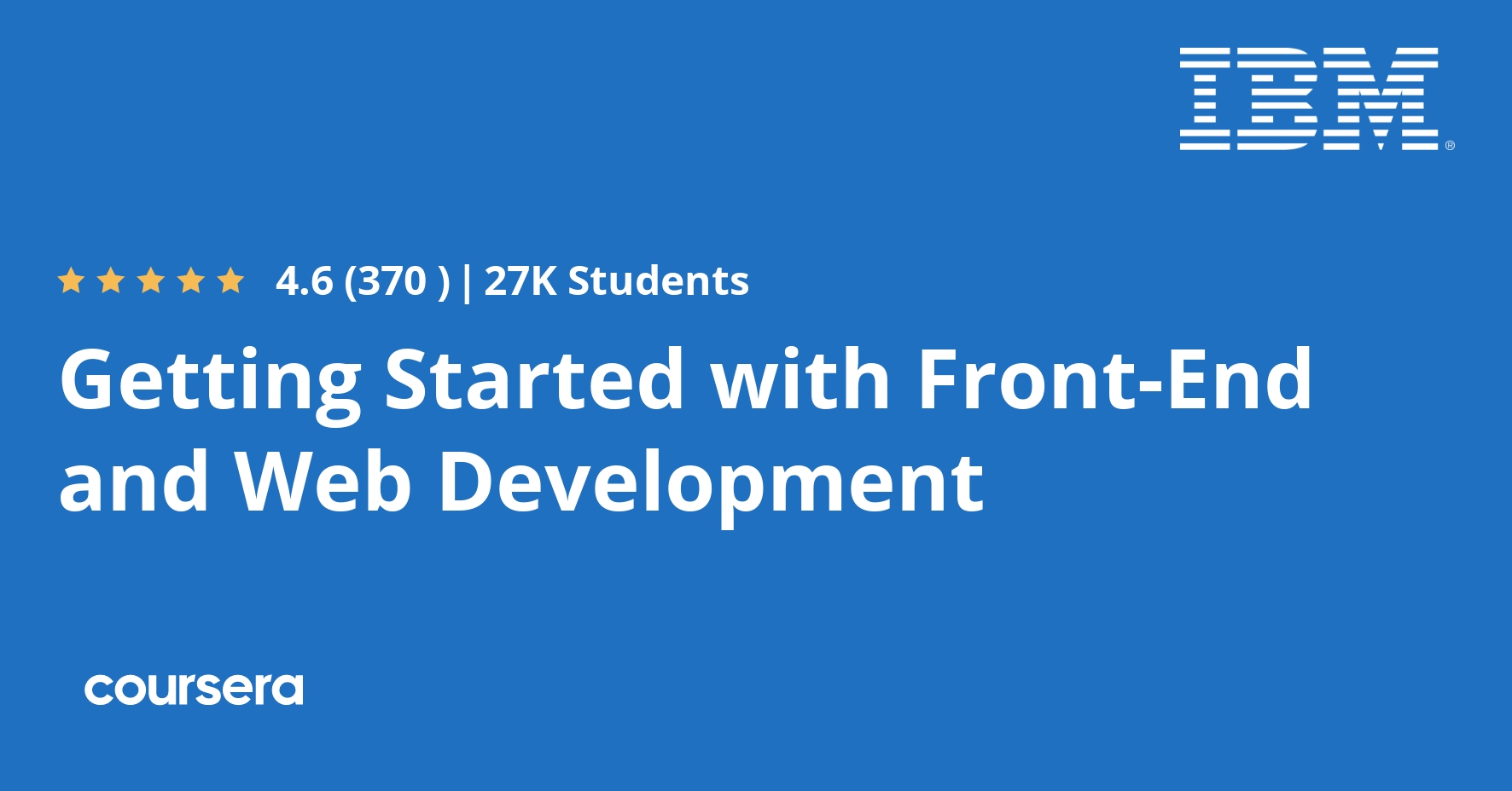 Getting Started with Front-End and Web Development