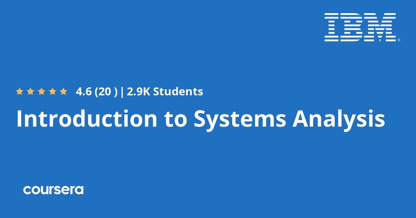 Introduction to Systems Analysis