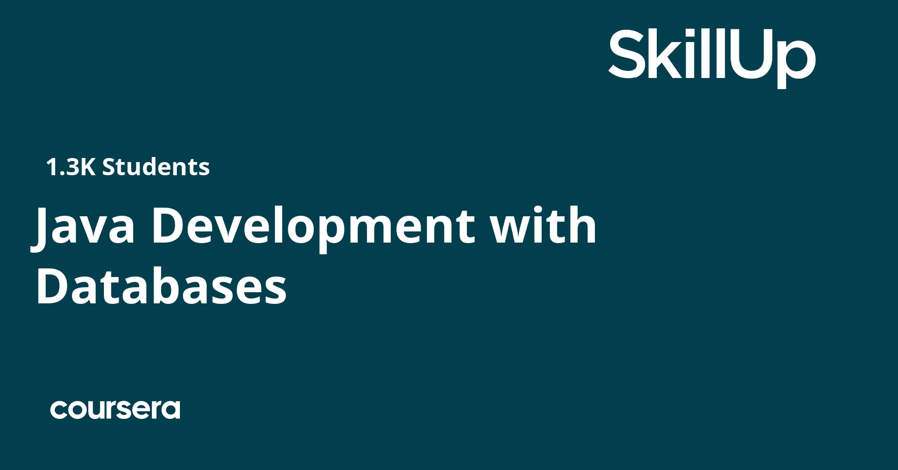 Java Development with Databases 