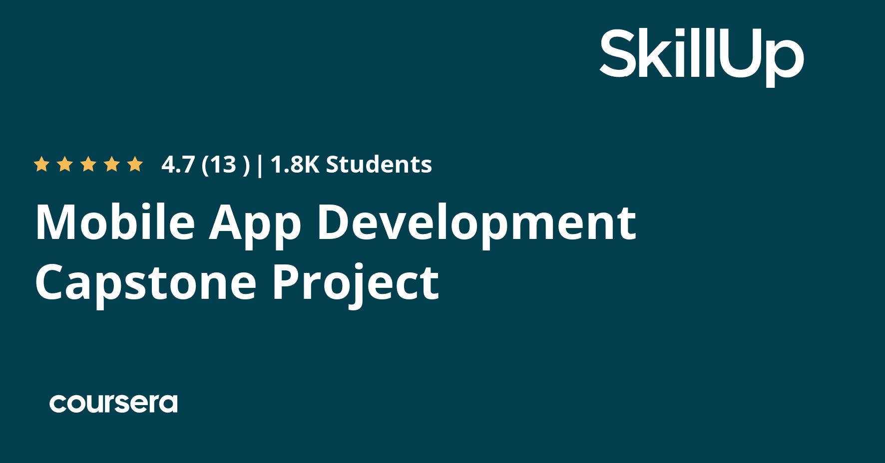 Mobile App Development Capstone Project 