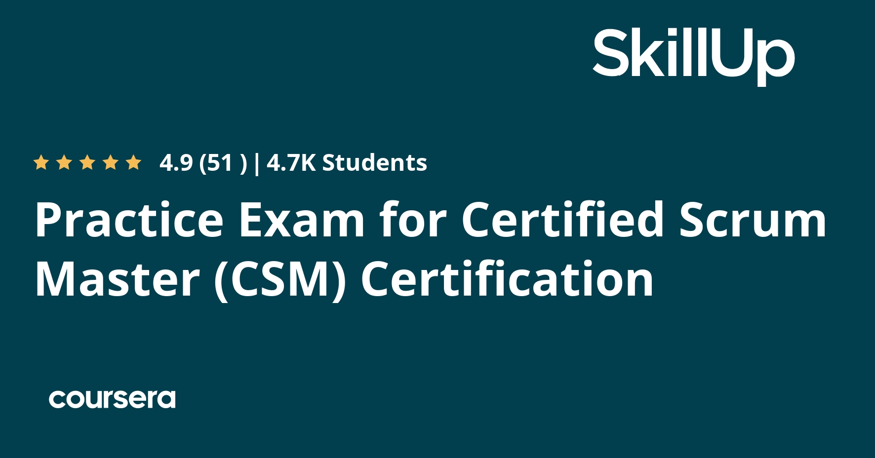 Practice Exam for Certified Scrum Master (CSM) Certification