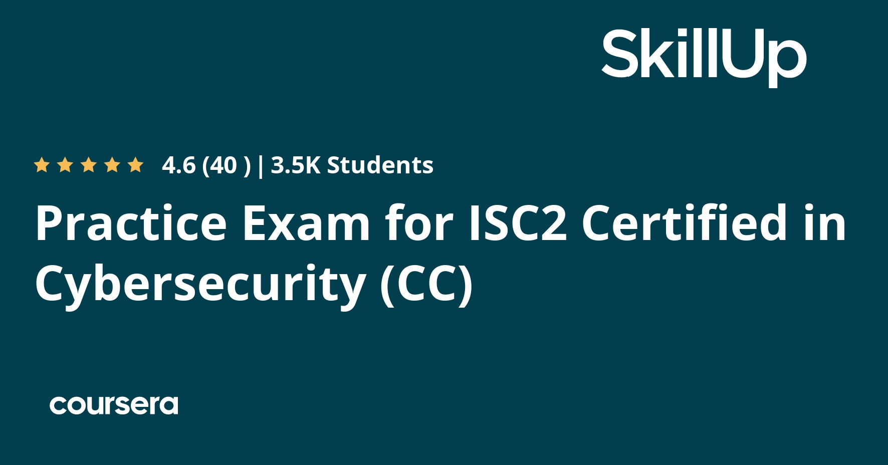 Practice Exam for ISC2 Certified in Cybersecurity (CC)