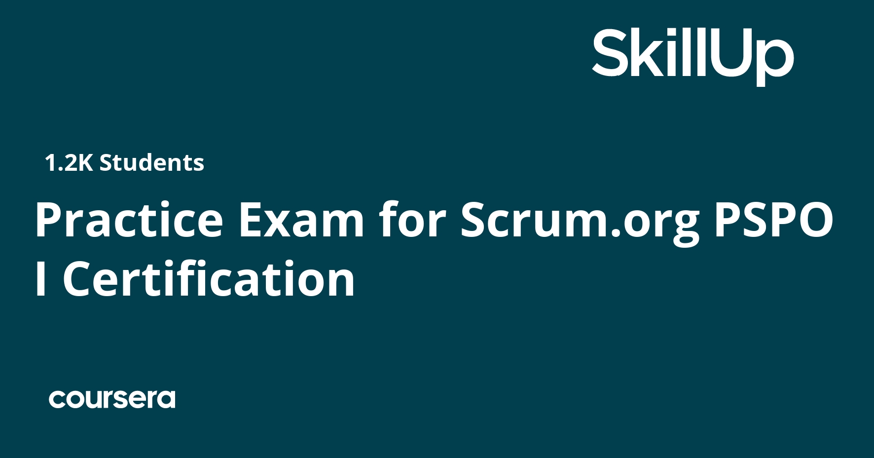 Practice Exam for Scrum.org PSPO I Certification