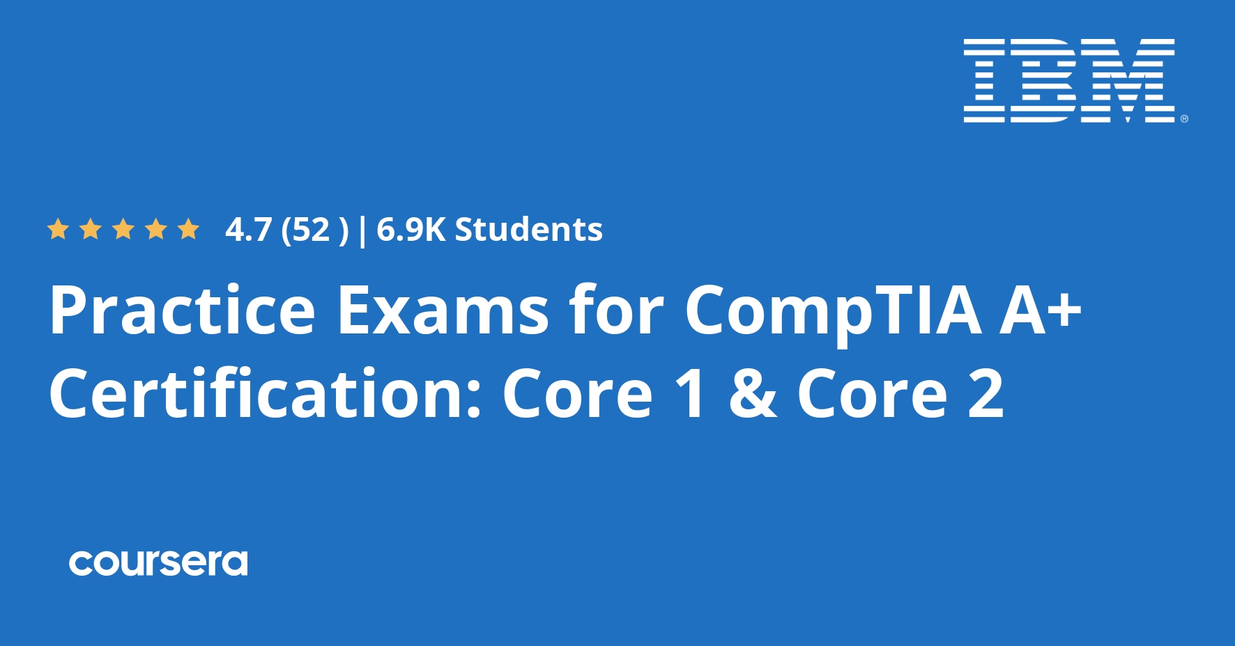 Practice Exams for CompTIA A+ Certification: Core 1 & Core 2