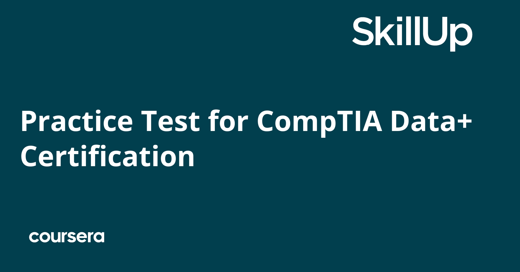 Practice Test for CompTIA Data+ Certification