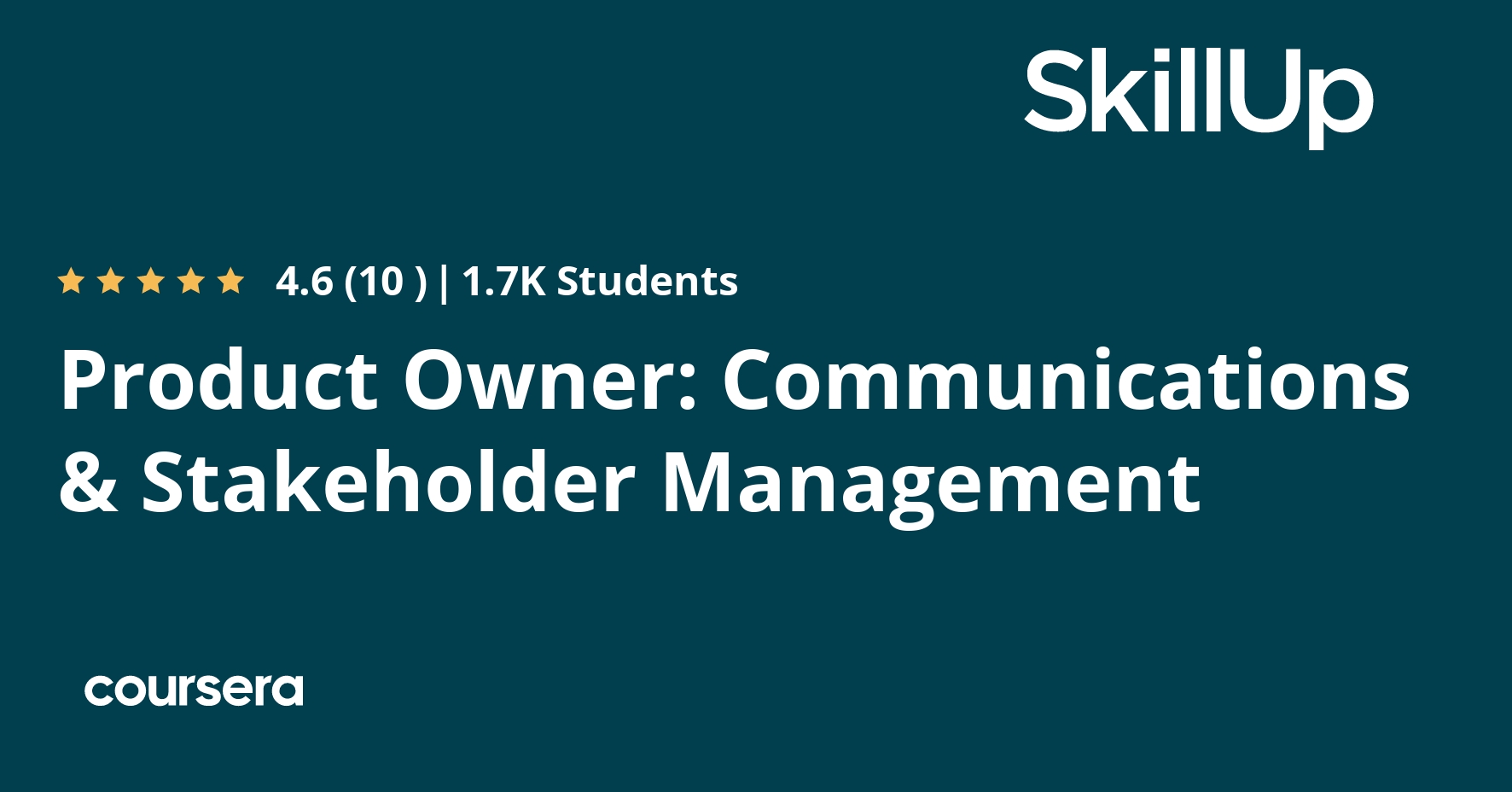 Product Owner: Communications & Stakeholder Management