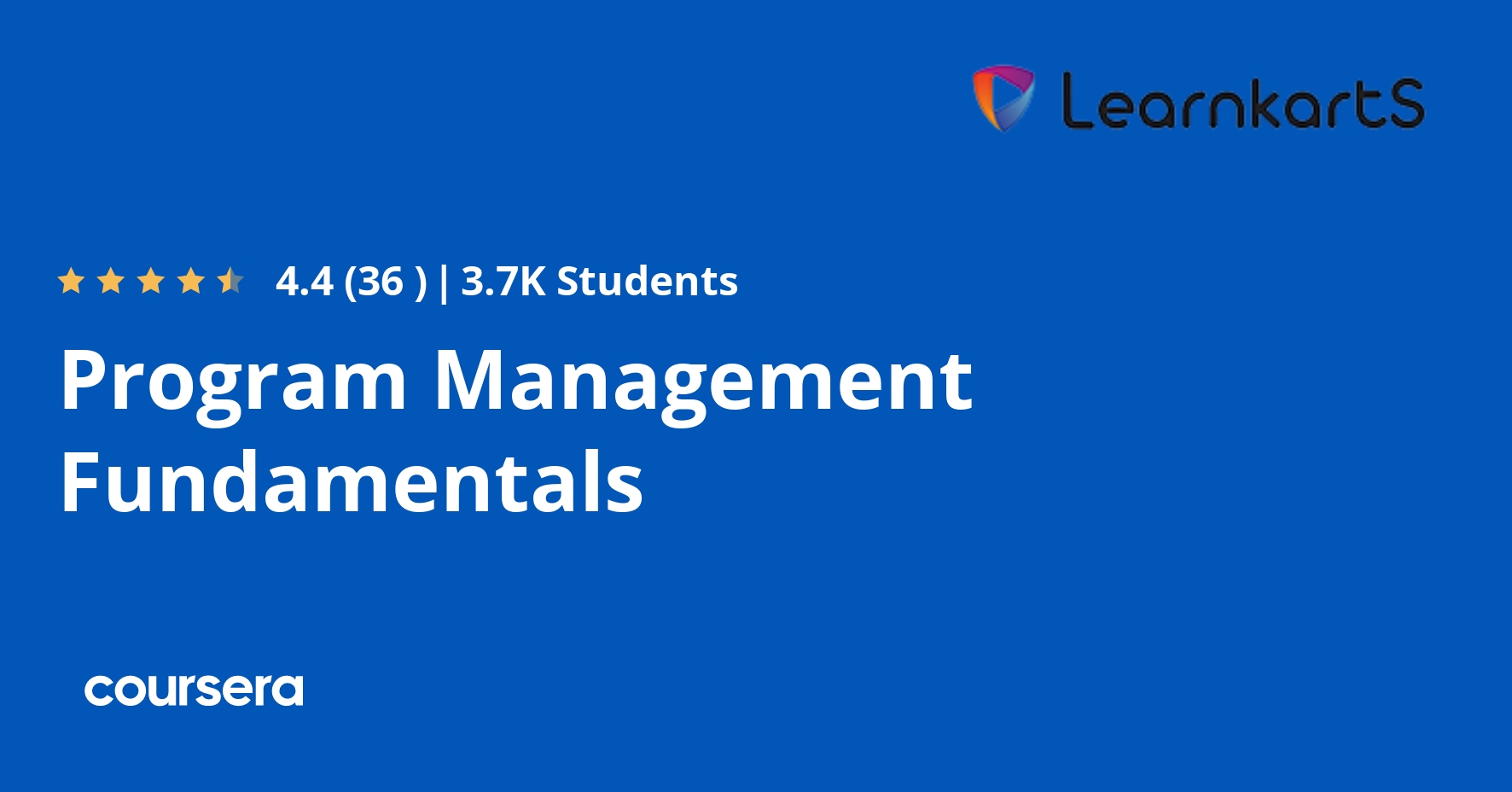 Program Management Fundamentals