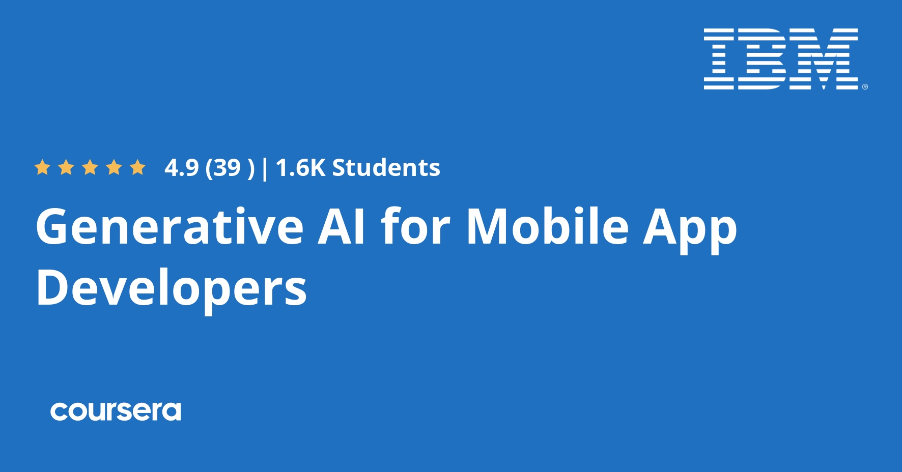 Generative AI for Mobile App Developers