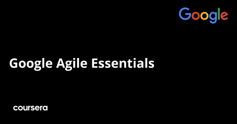 Google Agile Essentials
