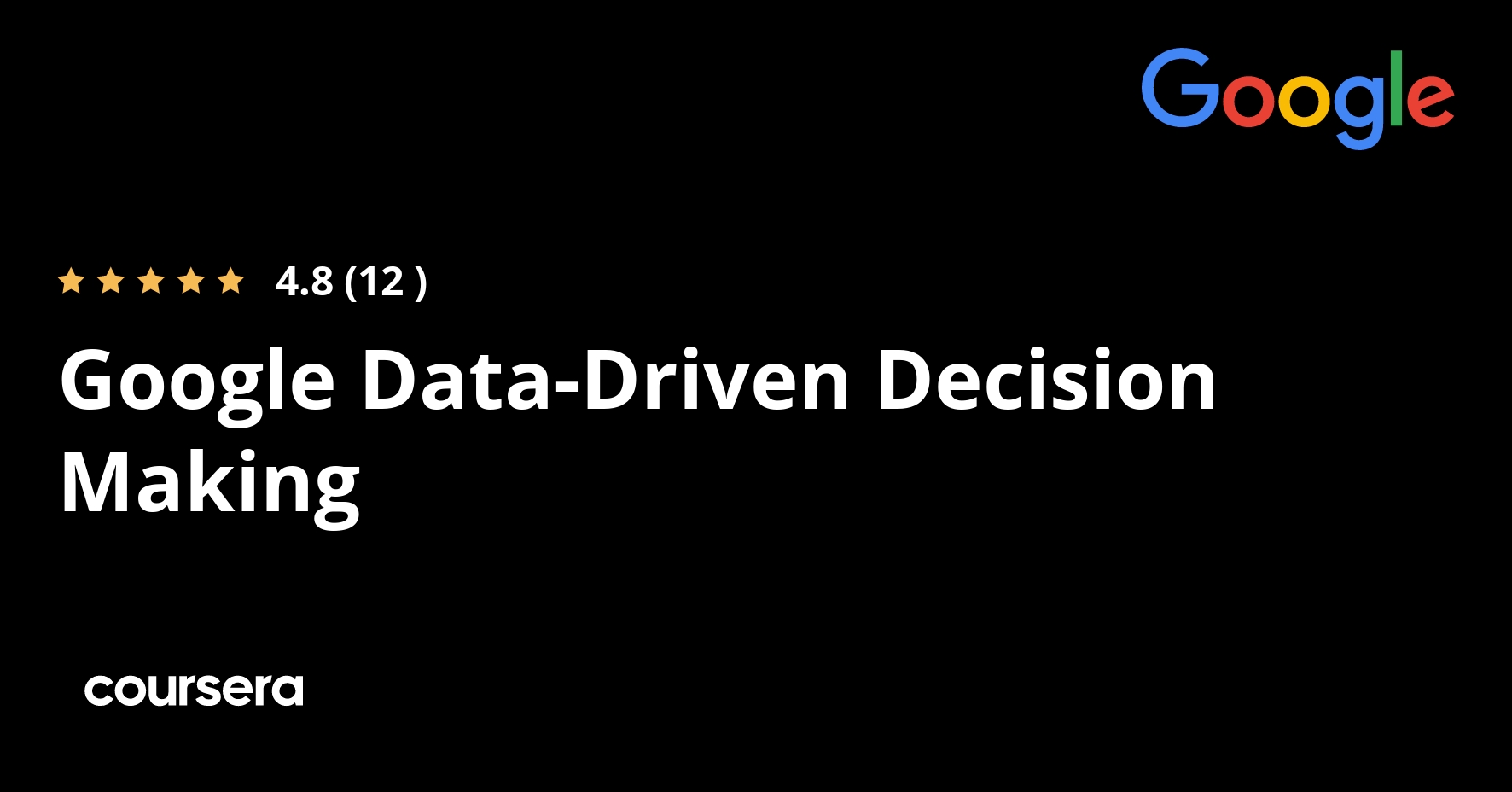 Google Data-Driven Decision Making