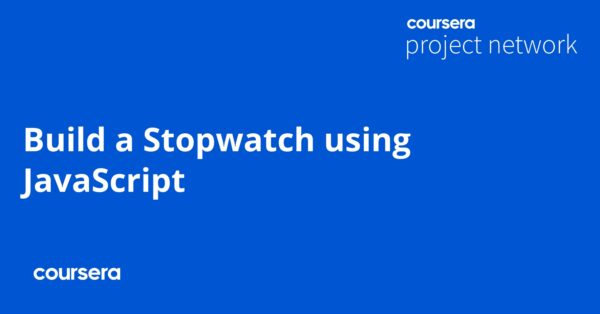 Build a Stopwatch using JavaScript