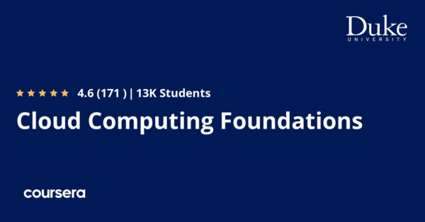 Cloud Computing Foundations