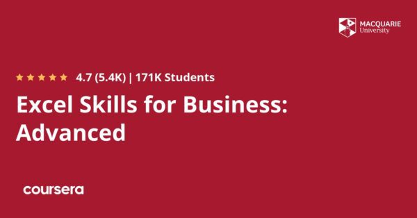 Excel Skills for Business: Advanced