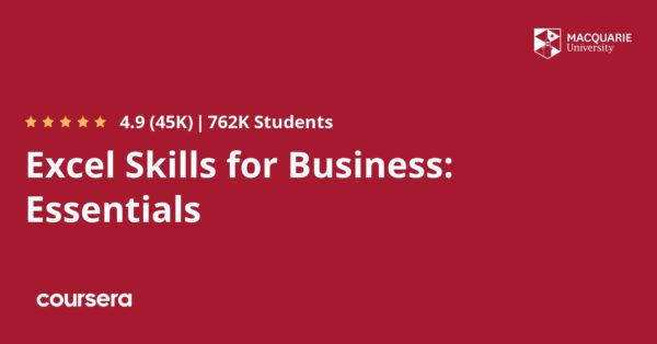 Excel Skills for Business: Essentials